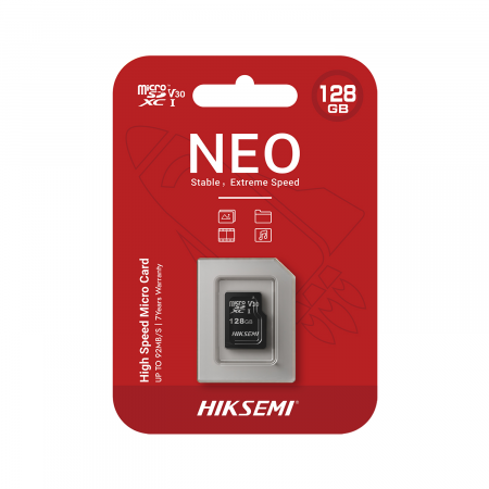 128 ГБ Карта памяти HikSemi NEO microSDXC (HS-TF-C1/128G) черный