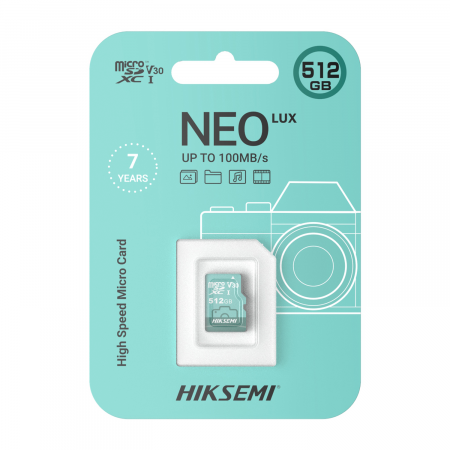 512 ГБ Карта памяти HikSemi NEO LUX microSDXC (HS-TF-D3/512G) зелёный
