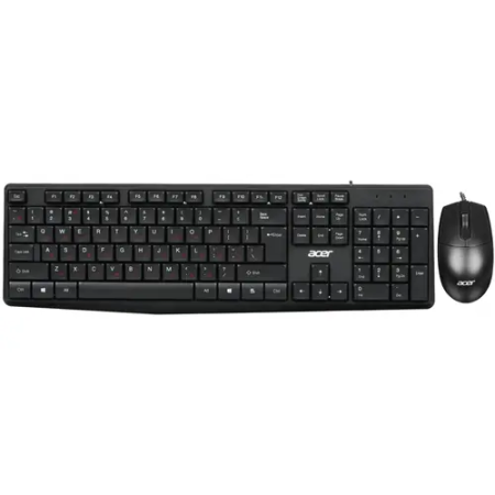 Клавиатура + мышь проводная Acer OMW141 (ZL.MCEEE.01M) чёрный