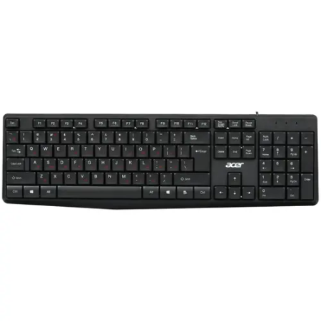 Клавиатура + мышь проводная Acer OMW141 (ZL.MCEEE.01M) чёрный