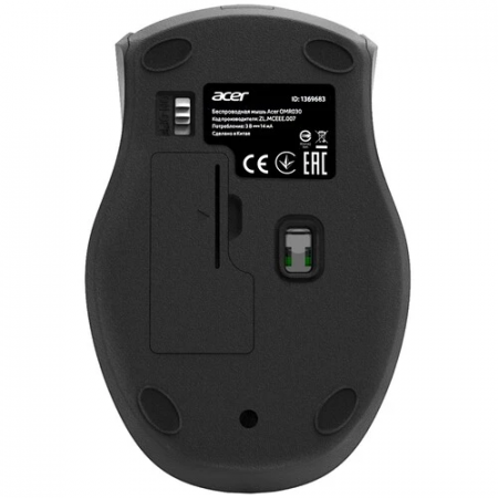 Мышь беспроводная Acer OMR030 (ZL.MCEEE.007) чёрный