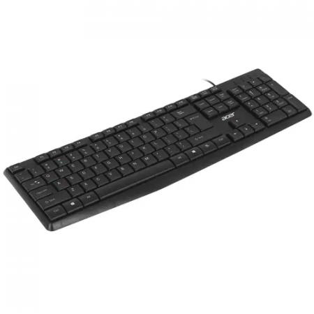 Клавиатура проводная Acer OKW121 (ZL.KBDEE.00B) чёрный