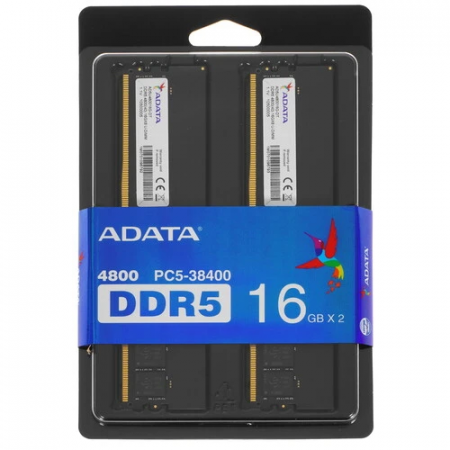 Оперативная память ADATA AD5U480016G-DT 32 ГБ чёрный