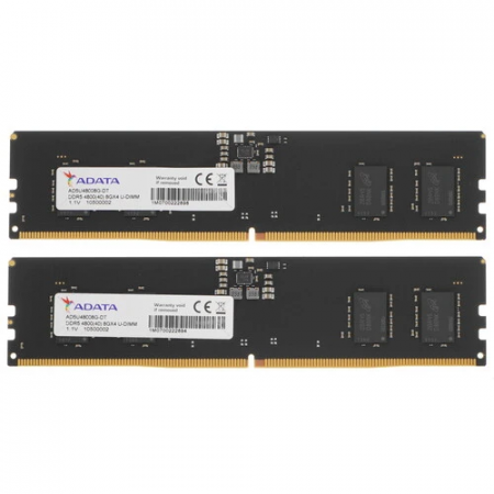 Оперативная память ADATA AD5U48008G-DT 16 ГБ чёрный
