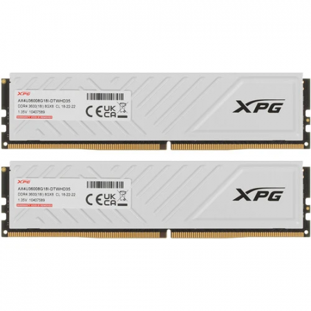 Оперативная память ADATA XPG GAMMIX D35 (AX4U36008G18I-DTWHD35) 16 ГБ белый