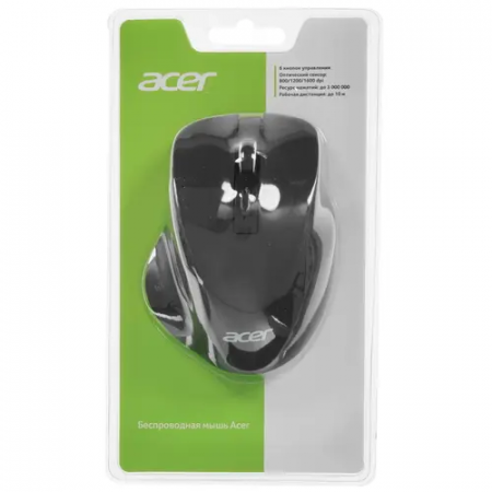 Мышь беспроводная Acer OMR140 (ZL.MCEEE.00G) черный