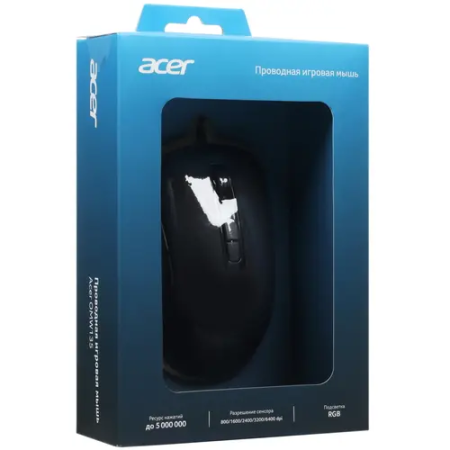 Мышь проводная Acer OMW135 (ZL.MCEEE.019) черный