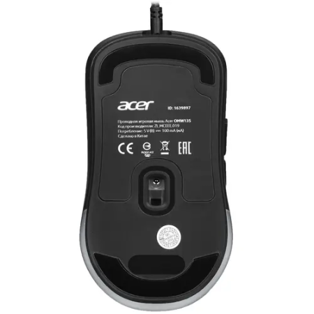 Мышь проводная Acer OMW135 (ZL.MCEEE.019) черный