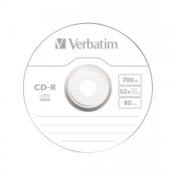 Диск CD-R Verbatim (43432) 700MB 52х 25шт Незаписанный