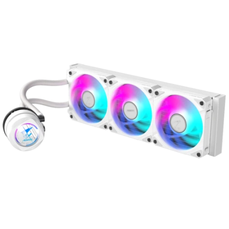 Система водяного охлаждения GIGABYTE AORUS WATERFORCE II 360 ICE белый