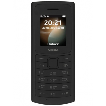 Мобильный телефон Nokia 110 DS 4G (16LYRB01A01) чёрный