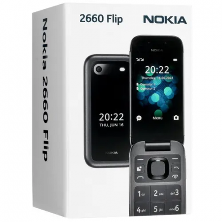 Мобильный телефон Nokia 2660 Flip (1GF011PPB1A03) красный