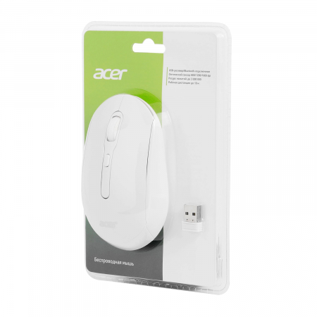 Мышь беспроводная Acer OMR308 (ZL.MCECC.023) белый