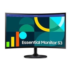 24" Монитор Samsung Essential S3 (LS24D364GAIXCI) черный