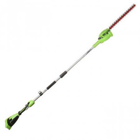 Аккумуляторный кусторез Greenworks G40PHA (2300407) черный/зелёный (БЕЗ АККУМУЛЯТОРОВ)