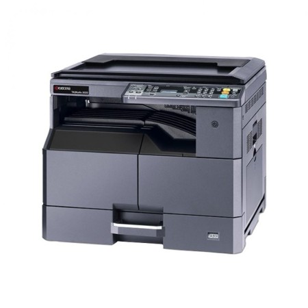 МФУ лазерное Kyocera TASKalfa 2021 (1102ZP3NL0) черный (без кабеля USB) (без крышки)
