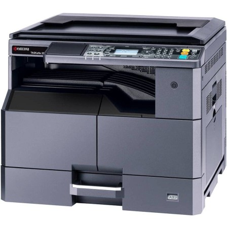 МФУ лазерное Kyocera TASKalfa 2021 (1102ZP3NL0) черный (без кабеля USB) (без крышки)