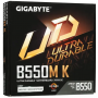 Материнская плата GIGABYTE B550M K (GA-B550M-K) чёрный