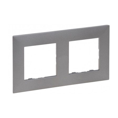 Рамка для розеток Legrand Niloe Step (863492) сталь