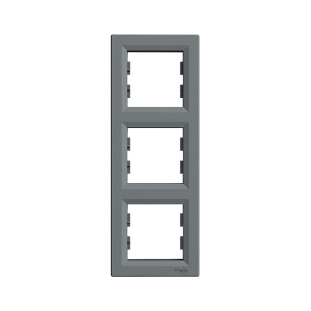 Рамка для розеток SE EPH5810362 сталь