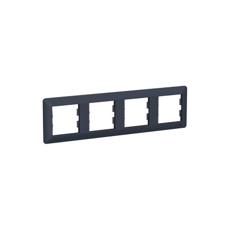 Рамка для розеток SE Asfora EM 3 (EPH5815371) антрацит