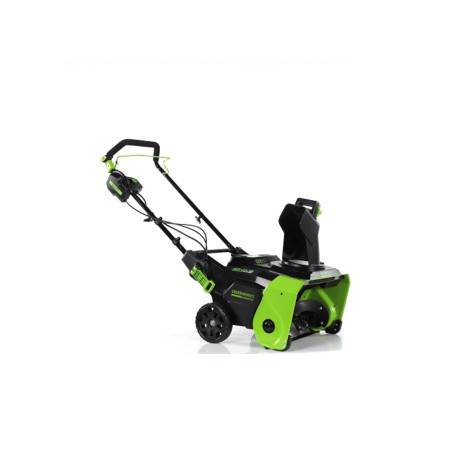 Снегоуборщик аккумуляторный Greenworks GD82STK5 (2602507UB) зеленый (С АККУМУЛЯТОРАМИ)