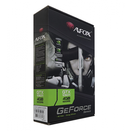 Видеокарта Afox GeForce GTX 1050 Ti (AF1050TI-4096D5H5-V6) черный