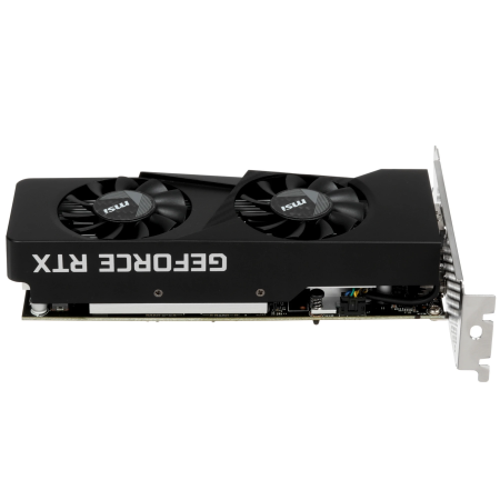 Видеокарта MSI GeForce RTX 3050 LP 6G OC (RTX 3050 LP 6G OC) 6 Гб черный
