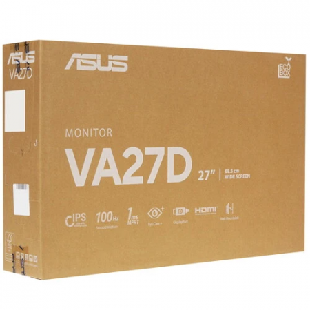 27" Монитор ASUS VA27DQFR (90LM06H1-B04370) чёрный