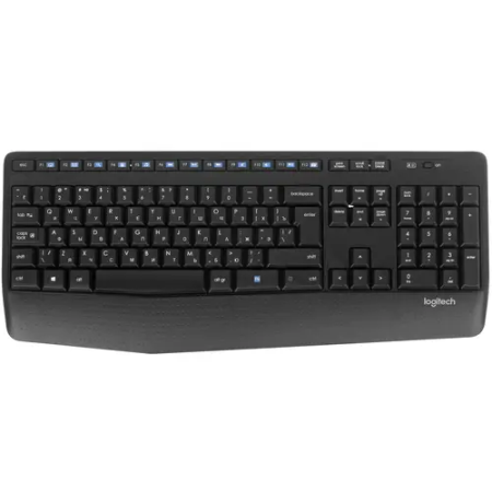 Клавиатура + мышь беспроводная Logitech Wireless Desktop MK345 (920-008534) черный