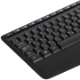Клавиатура + мышь беспроводная Logitech Wireless Desktop MK345 (920-008534) черный