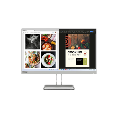 23.8" Монитор Lenovo L24i-40 (67A8KAC3EU) серый