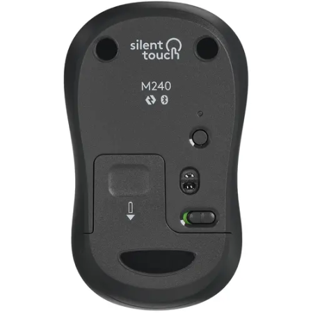 Мышь беспроводная Logitech M240 SILENT (910-007119) чёрный