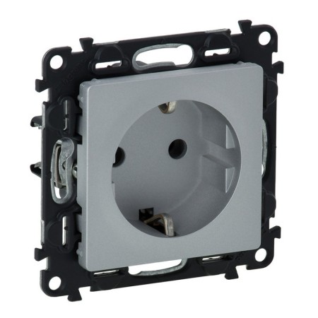 Розетка встраиваемая Legrand Valena Life (753620) серый