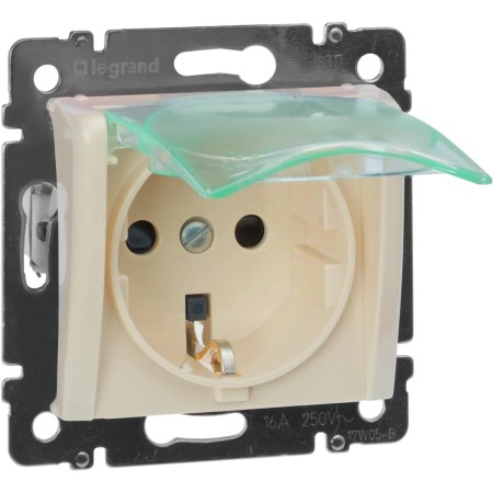 Розетка встраиваемая Legrand VLN (774120) бежевый
