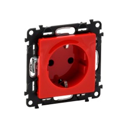 Розетка встраиваемая Legrand VLN-l (753129) красный