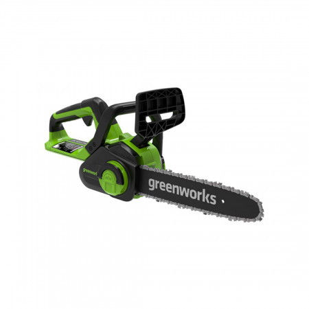 Аккумуляторная цепная пила Greenworks G40CS30IIK4 (2007807UB) зеленый