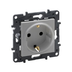 Розетка встраиваемая Legrand Niloe Step (863321) Серебристый