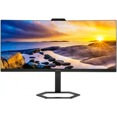 34" Монитор Philips 34E1C5600HE/01 чёрный