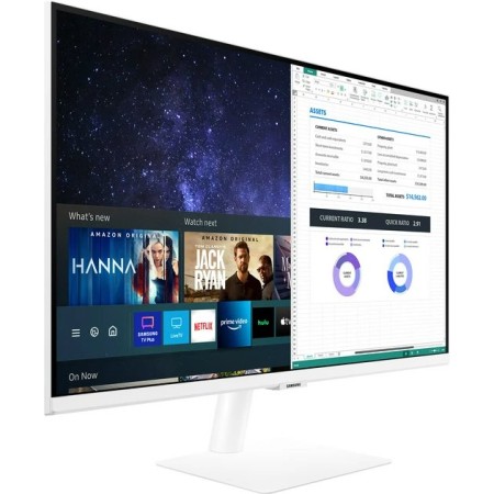 27" Монитор Samsung S27AM501NI (LS27AM501NIXCI) белый