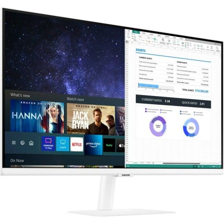 27" Монитор Samsung S27AM501NI (LS27AM501NIXCI) белый