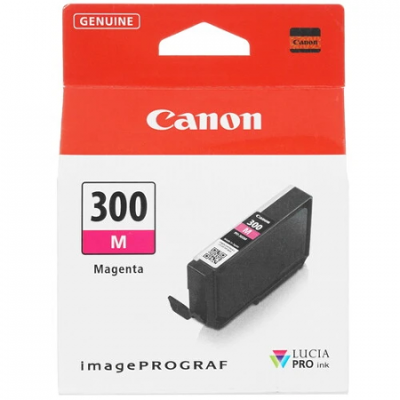 Картридж струйный Canon LUCIA PRO Ink PFI-300 M (4195C001) пурпурный