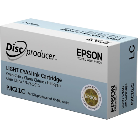 Картридж струйный Epson Discproducer Ink PJIC7(LC) (C13S020689) светло-голубой