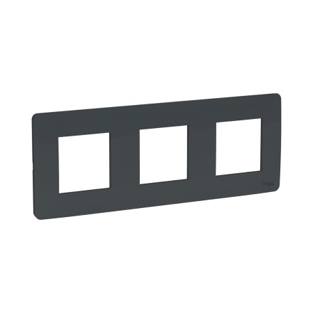 Рамка для розеток SE Unica New (NU200654) черный