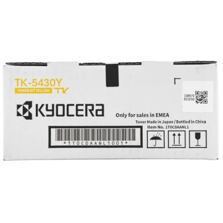 Тонер-картридж лазерный Kyocera TK-5430Y (1T0C0AANL1) желтый (с чипом)