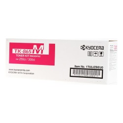 Картридж лазерный Kyocera TK-865M (1T02JZBEU0) пурпурный (с чипом)