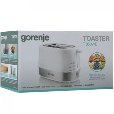Тостер Gorenje T850WE белый