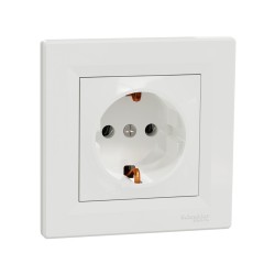 Розетка встраиваемая Schneider Electric Asfora (EPH2900121) белый