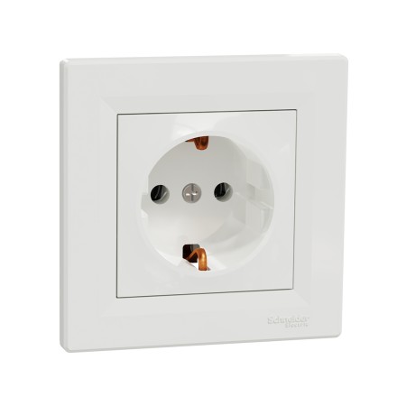 Розетка встраиваемая Schneider Electric Asfora (EPH2900121) белый