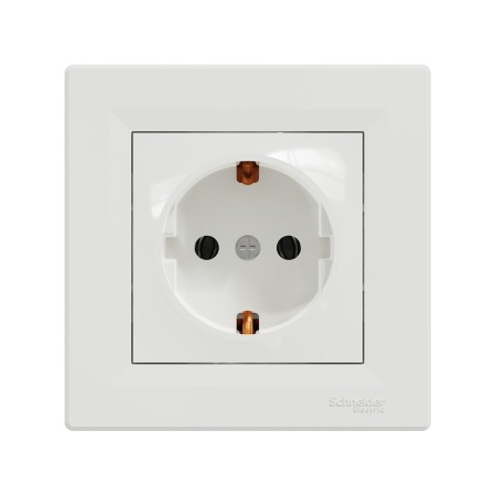Розетка встраиваемая Schneider Electric Asfora (EPH2900121) белый